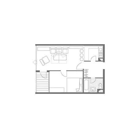 Апартаменты Ferienwohnpark Zwei-zimmer-apartment 55 31
